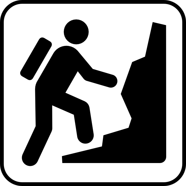 Mountain Climber Clipart