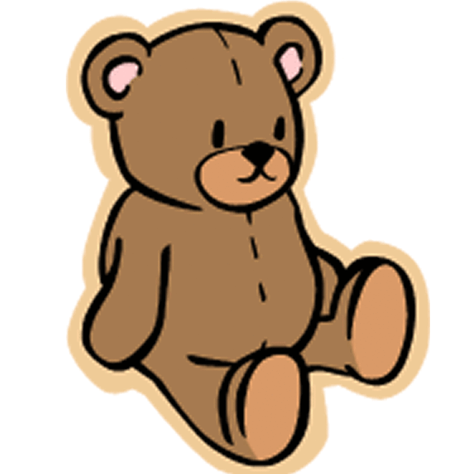 Teddy Bear Head Cartoon Jos Gandos Coloring Pages For Kids Clipart ...