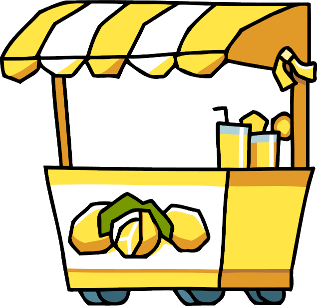 Lemonade Stand Clipart
