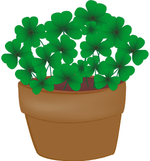 Flower pot clipart free