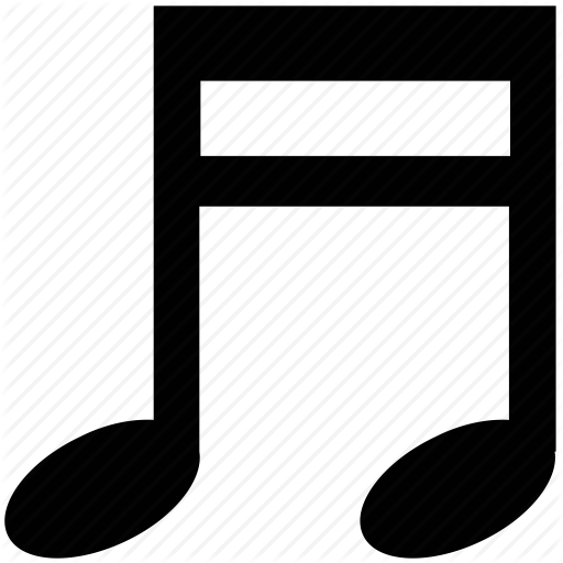 Double bar note, music sign, musical note, musical sign icon ...