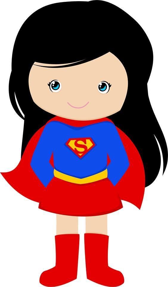 Super woman clipart free