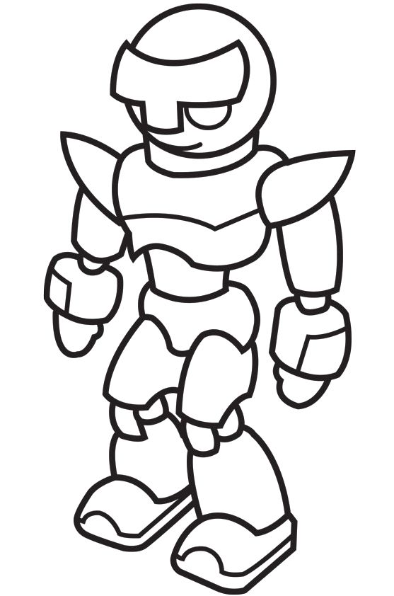 1000+ images about Robot Coloring Pages