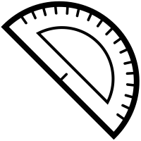 Protractor icons
