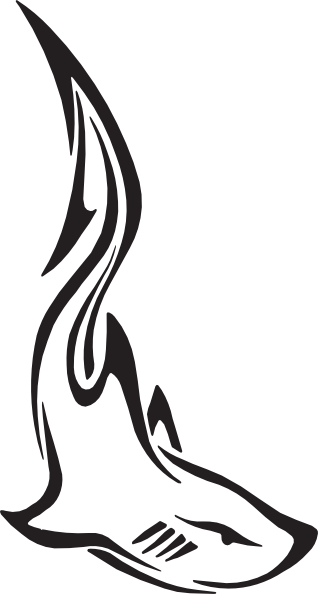 New Tribal Shark Tattoo Style | Tattoobite.com
