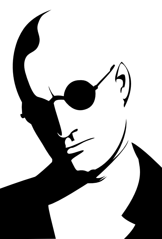 DeviantArt: More Like Stencil Hip-Hop Series:MF-DOOM by DUXZ