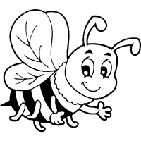 Bee Â» Coloring Pages Â» Surfnetkids