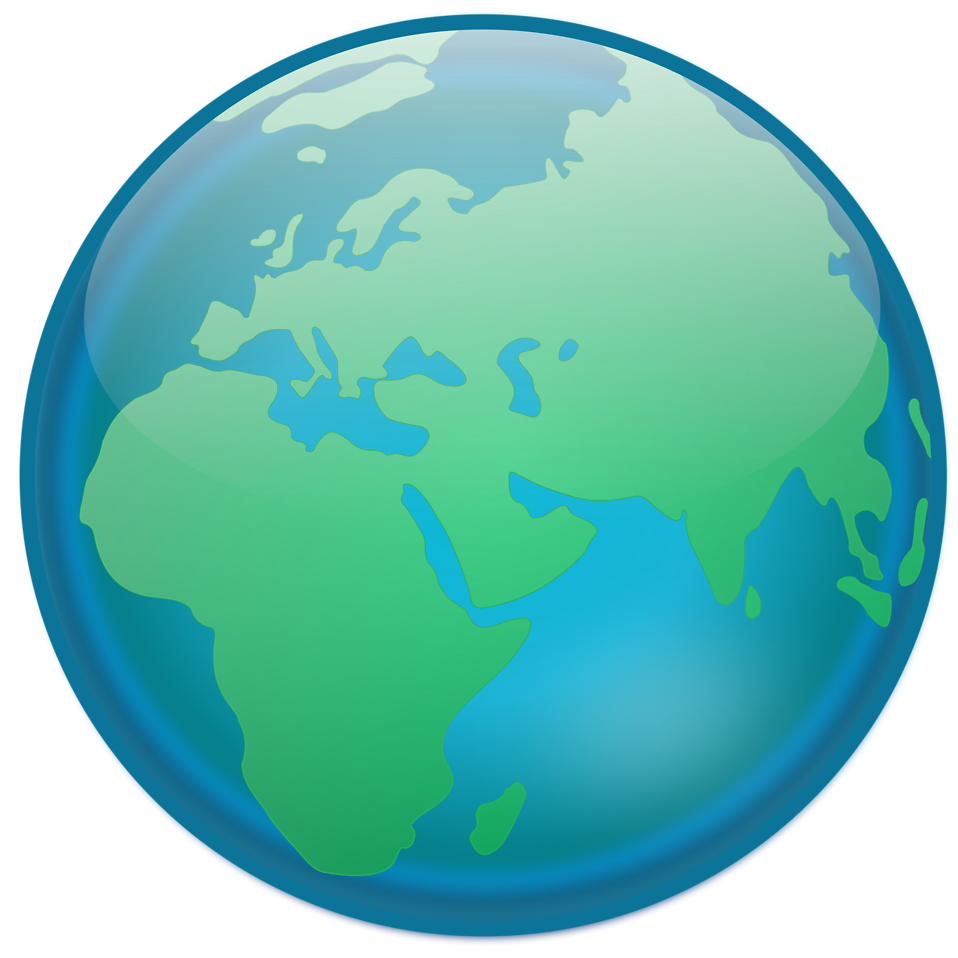 Transparent World Globe Clipart