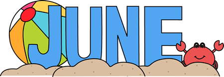 Month Names Clipart