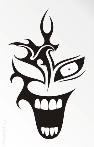 40+ Best Clown Tattoo Designs
