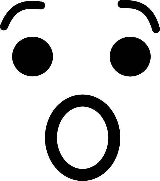 Animated Scared Face