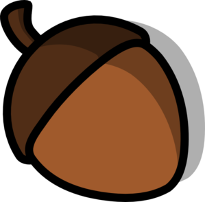 Clip art acorn nuts - ClipartFox