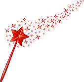 Magic wand clipart free