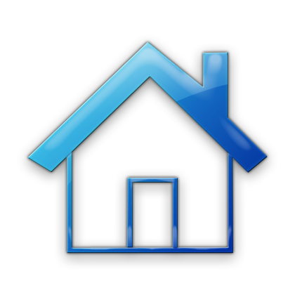 Icon Home Blue - ClipArt Best
