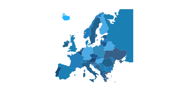 Europe - Vector stencils library | Geo Map - Europe - Poland ...