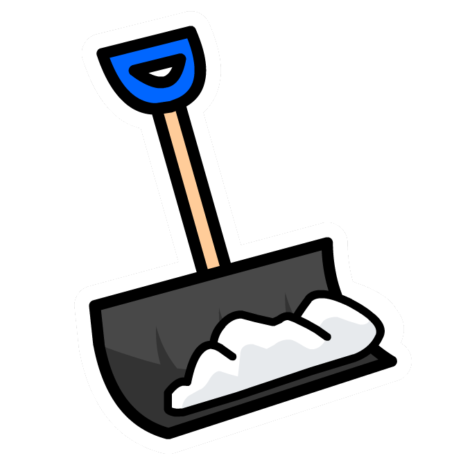 Snow Shovel Clipart