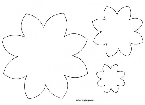 Flowers - Coloring Page