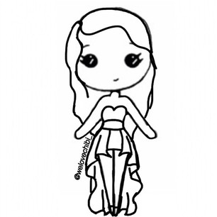 Blank Chibi Templates - ClipArt Best