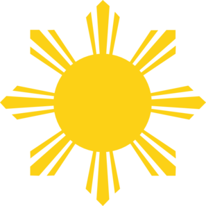 Sun rays clipart