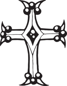 Christian Cross Clip Art - vector clip art online ...