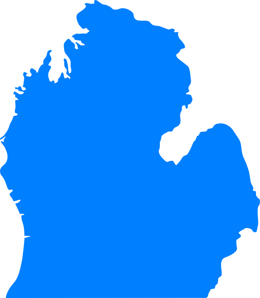 State of michigan logo clip art