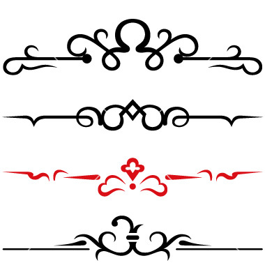 13 Free Calligraphy Border Designs Images - Vintage Corner Borders ...