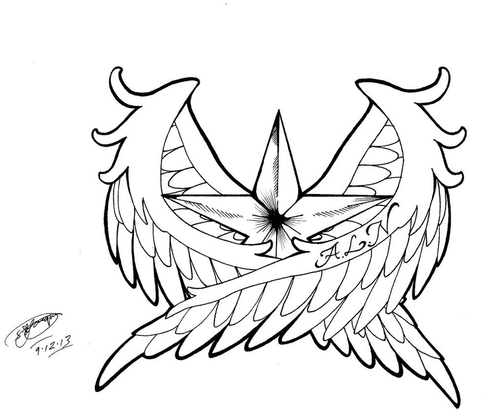Drawings Of Stars Tattoos | Free Download Clip Art | Free Clip Art ...