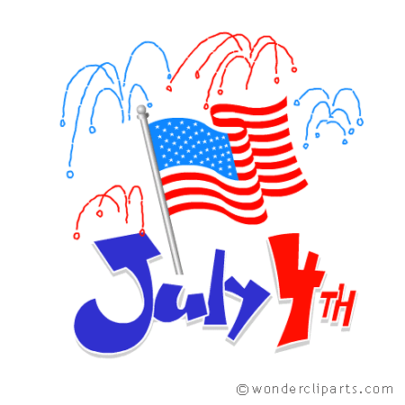 Fourth of july clip art