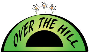 Birthday Over The Hill Clipart