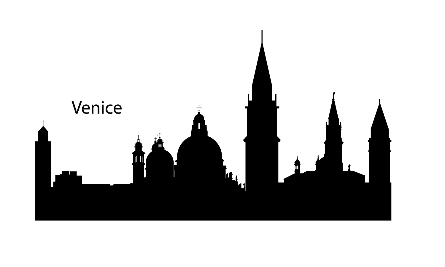 City Skyline Silhouette | Free Download Clip Art | Free Clip Art ...