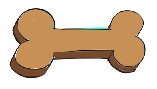 Dog bone clipart jpg