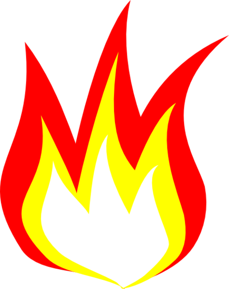 Cartoon Flame Clipart - Free to use Clip Art Resource
