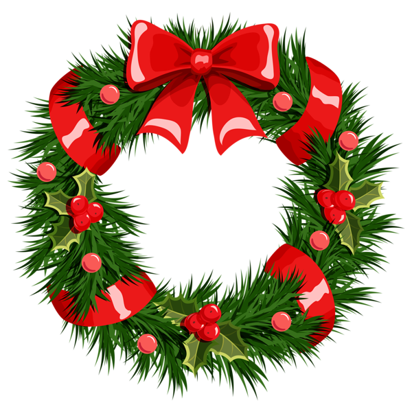 Wreath christmas clipart - ClipartFox