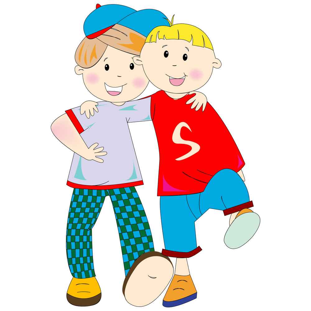 Relationship with friends clipart