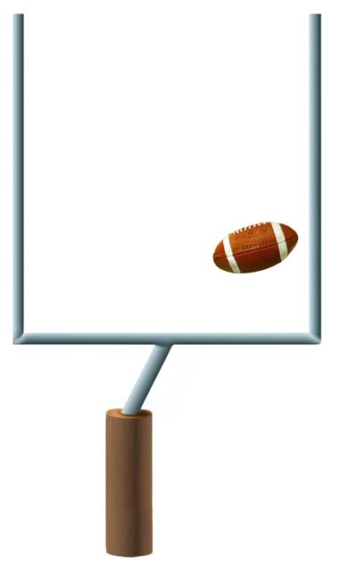 Goal Post Football Clipart