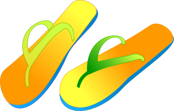 Flip Flop Vacation Clip Art - ClipArt Best