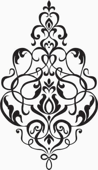 Damask Stencil | Stenciling ...