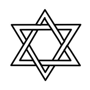 Star of david clipart free