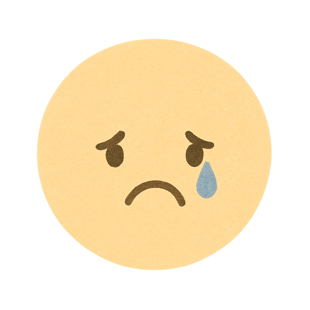 Crying Emoji Face