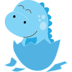 Free blue baby footprint clipart
