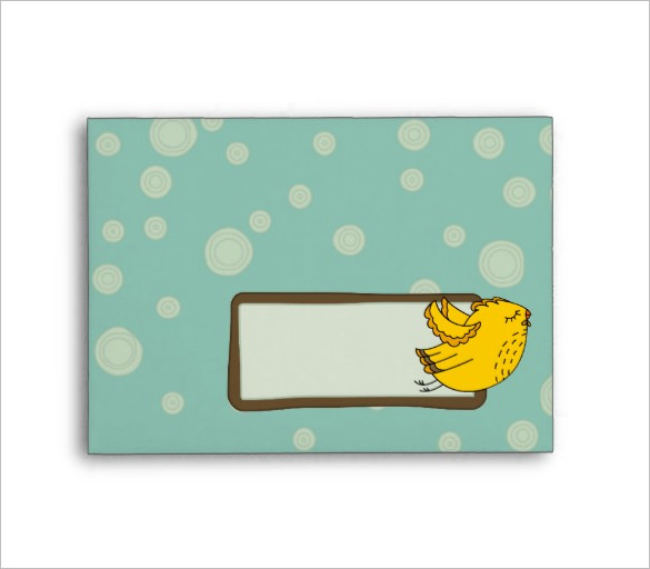 4Ã?6 Envelope Templates – 9+ Free Printable Word, PDF, PSD, EPS ...