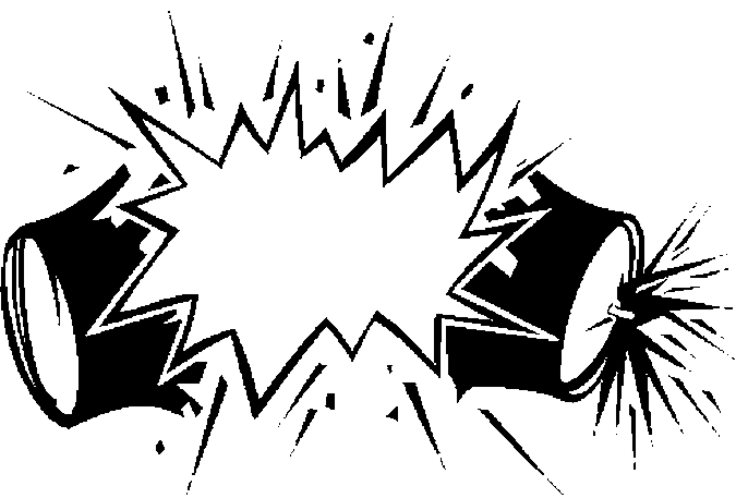 Firecracker clipart black and white