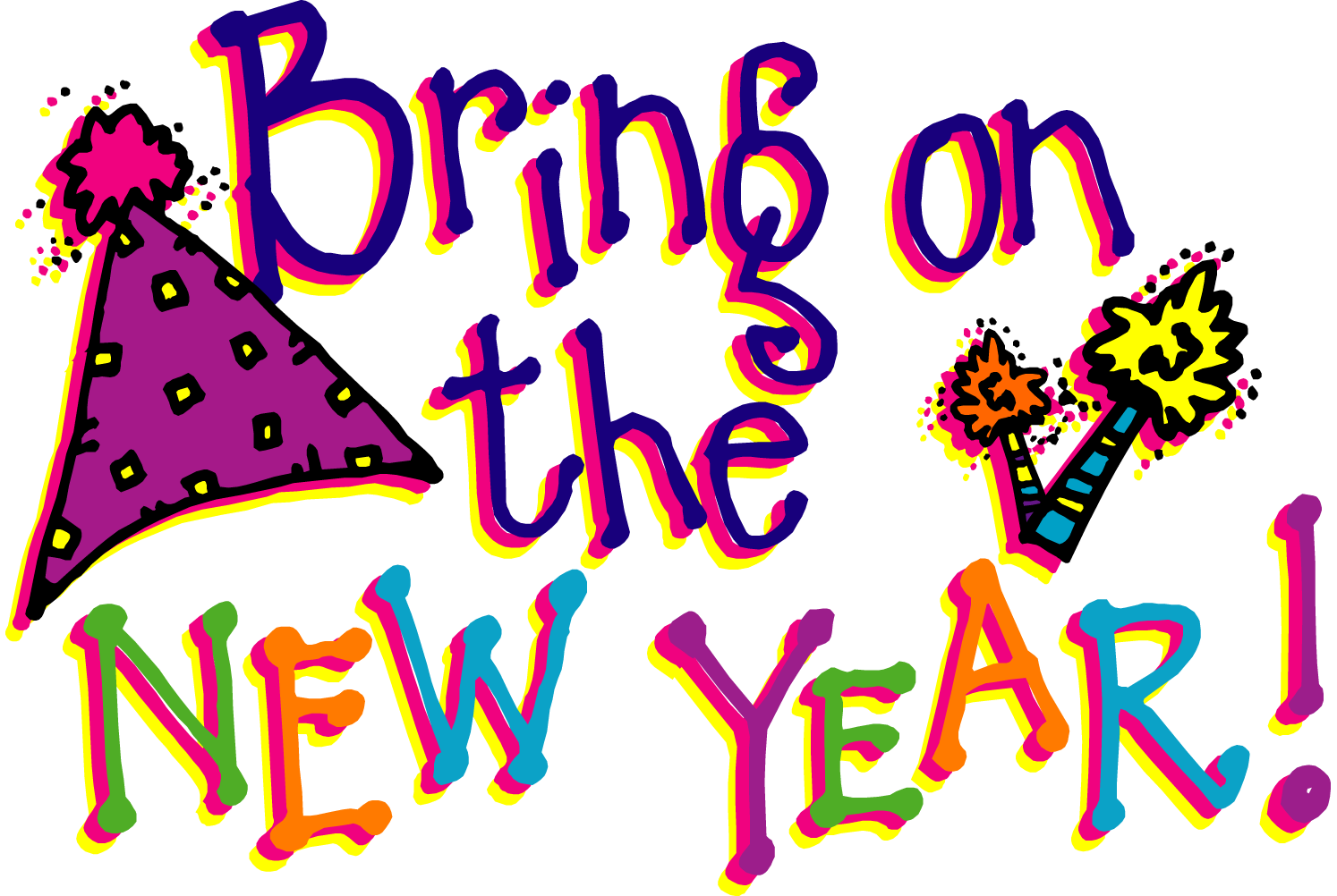New year eve clip art - ClipartFox