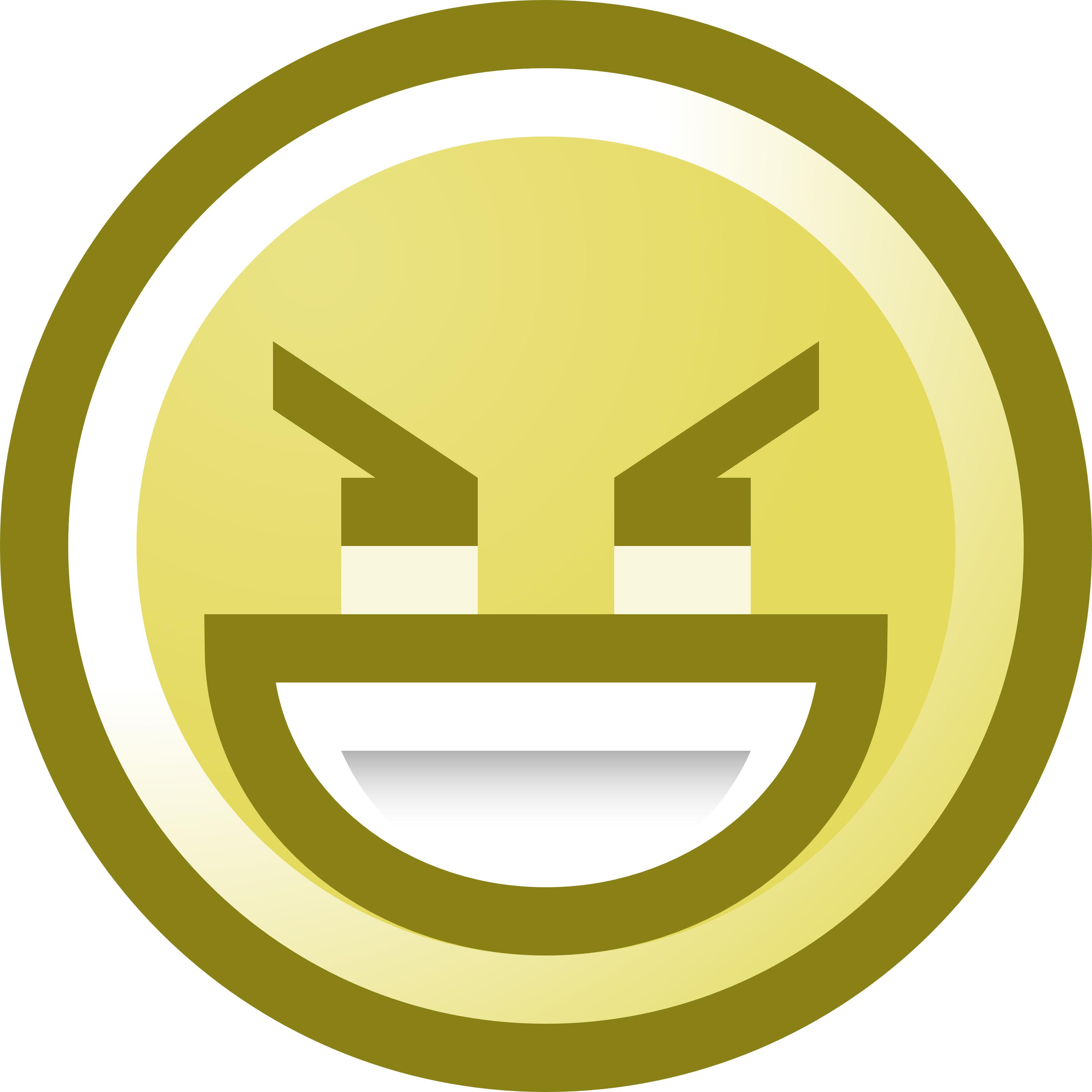 65+ Mean Smiley Face Clip Art