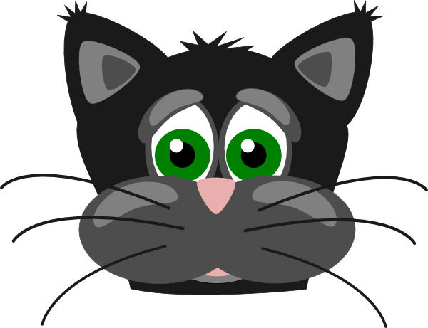 Cartoon Cat Face Sad - ClipArt Best