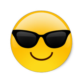 Cool Smiling Faces Stickers | Zazzle