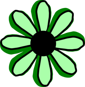 Green Flower Clipart - ClipArt Best