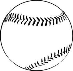 Softball Vector Clipart - Vergilis Clipart