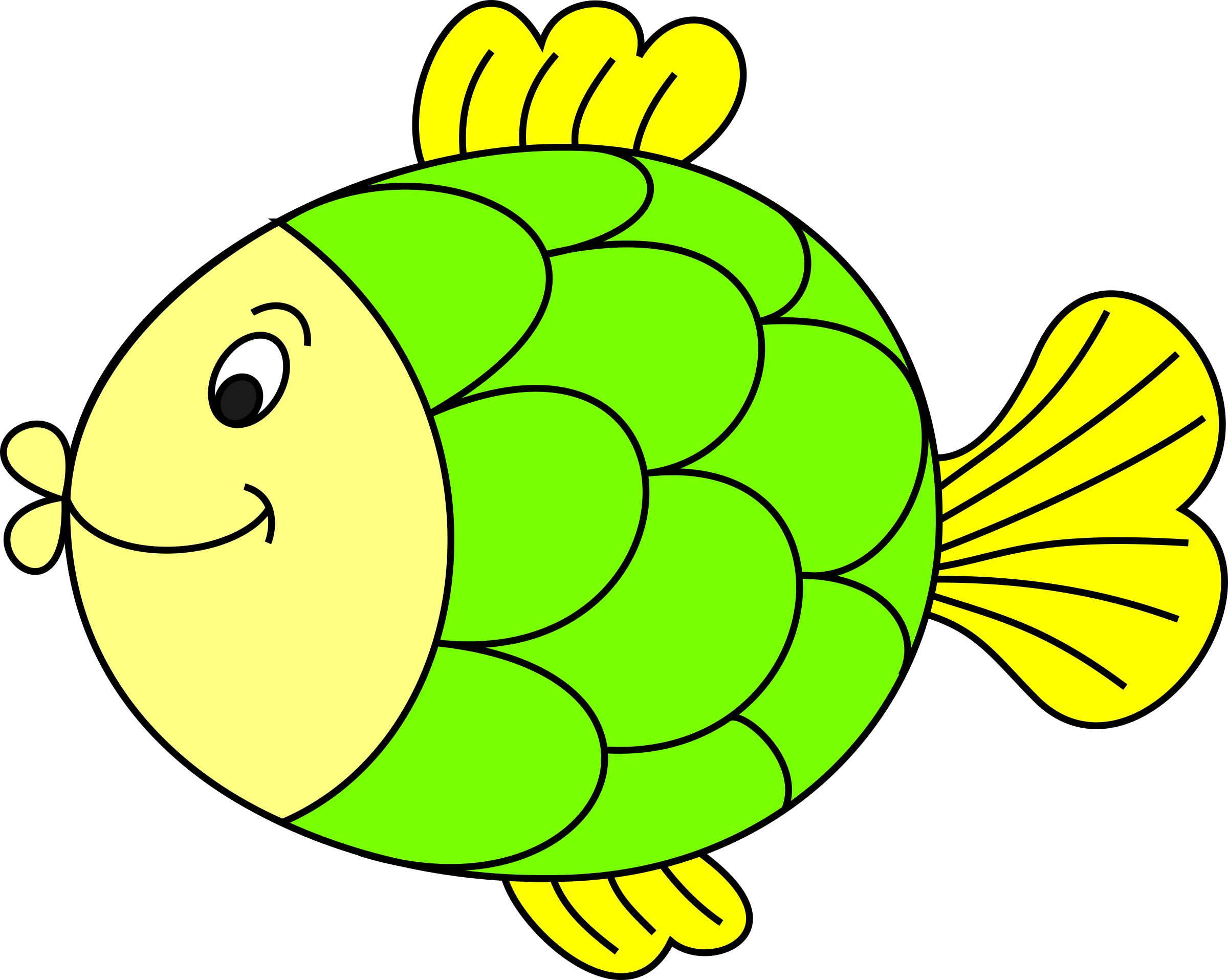 Colour Picture And Fish - ClipArt Best