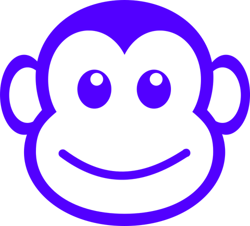 Wajah monyet | Domain publik vektor